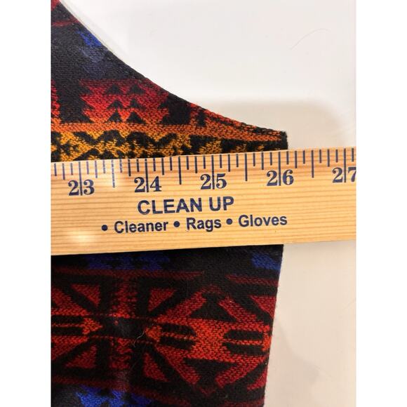 Pendleton Vest Aztec Navajo Pattern XXL Wool - Picture 5 of 6